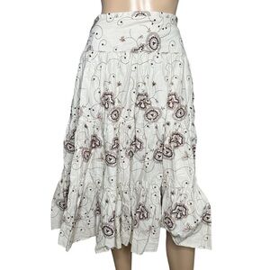 Charlotte Russe tan sequin skirt size 3